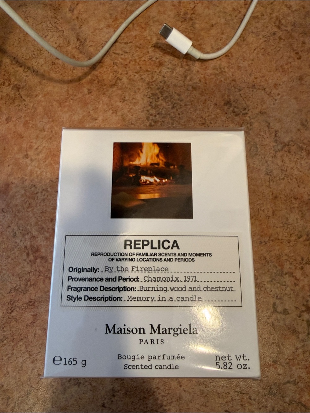 Maison Martin Margiela Replica White Scented Candle Box